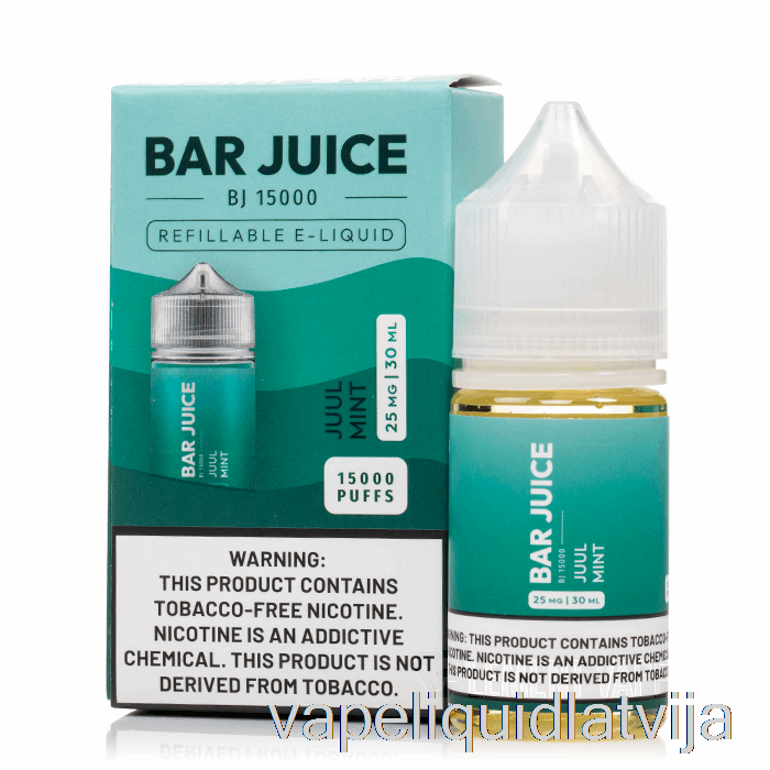 Juul Piparmētru - Bāra Sula - 30ml 50mg Vape šķidrums